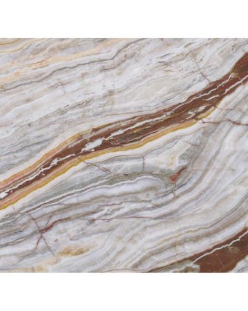 Fotomural mármol blanco gris marrón 364613gLOF3