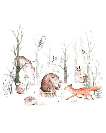 Fotomural animales bosque 364903gBAM
