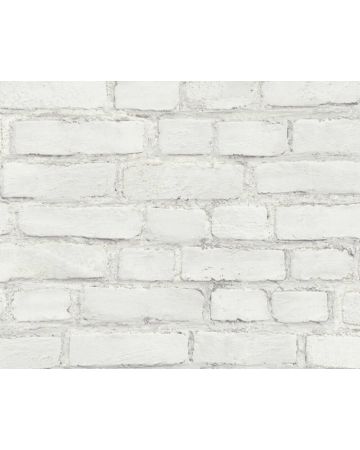 Papel pintado ladrillo blanco 37414g2gELE