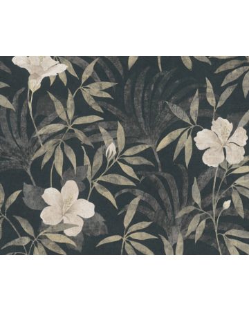 Papel pintado naturaleza gris marrón crudo 380282gCUB
