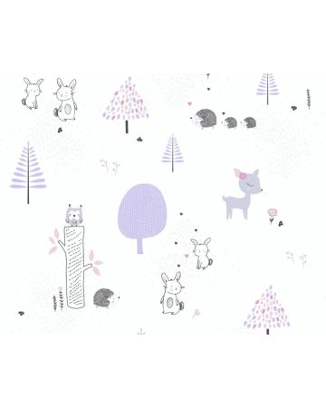 Papel pintado infantil bosque 38117g1gLL