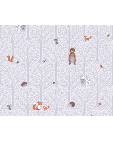 Papel pintado infantil bosque animales 38119g1gLL