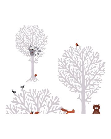 Papel pintado infantil bosque 38134g1gLL