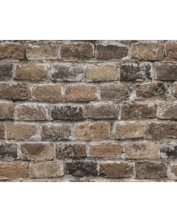 Papel pintado ladrillos marrón 388142gELE2