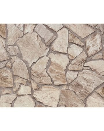 Papel pintado losas piedra gris marrón 389343gELE2