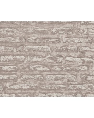 Papel pintado piedra blanco gris 390274gELE2