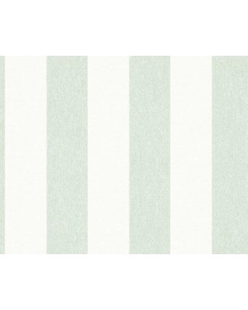Papel pintado rayas verde blanco 390292gAT2