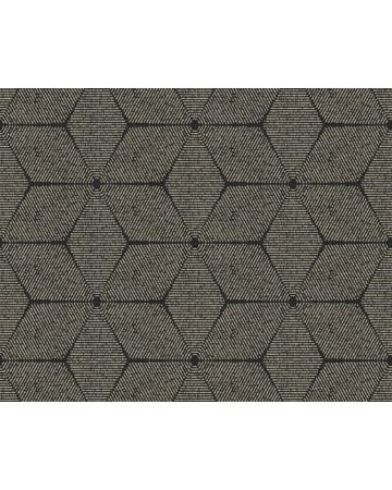 Papel pintado geométrico marrón 390912gANT