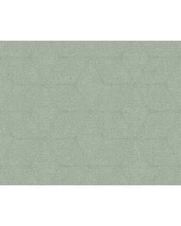 Papel pintado geométrico verde 390913gANT