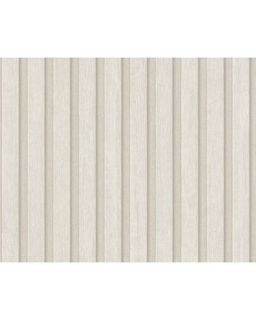 Papel pintado listones madera beige 391096gELE2