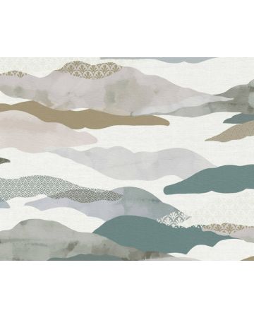 Papel pintado nubes blanco gris 396993gPIN