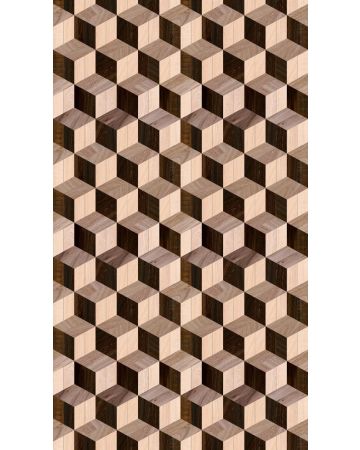 Fotomural cubos de madera 3D 398331gWALL