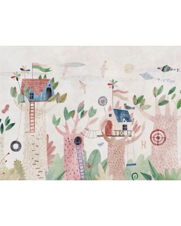 Fotomural casa en el árbol 399061gWALL
