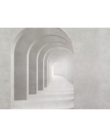 Fotomural pasillo gris 399161gWALL