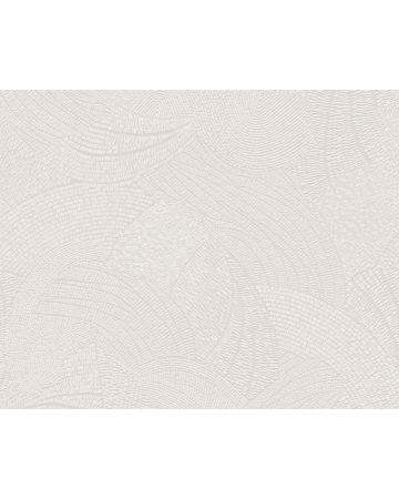 Papel pintado geométrico blanco crudo 399351gFRE