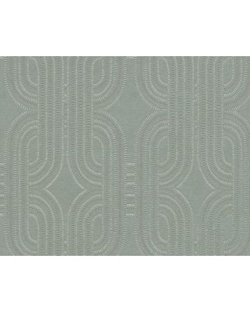 Papel pintado geométrico verde 399375gFRE