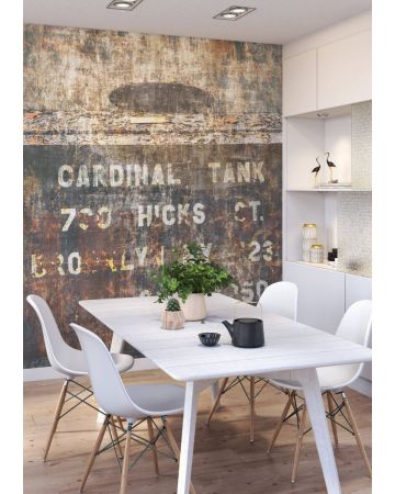 Fotomural pared con letras 429794gMW