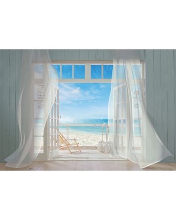 Fotomural playa Malibú 8g956gIE4