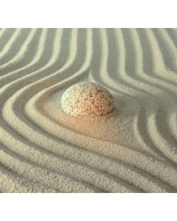 Fotomural piedra en la arena 893304gMW