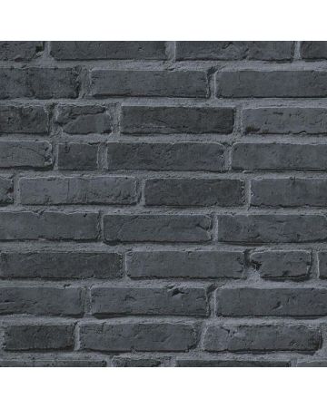 Papel pintado ladrillos gris 942833gELE2