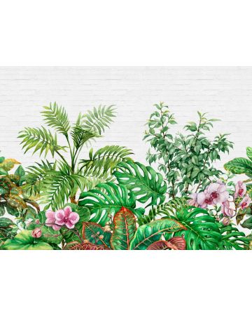 Fotomural muro tropical DD118530gDW