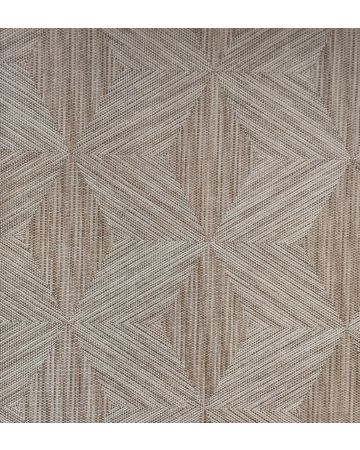 Papel pintado geométrico marrón 020gNAT