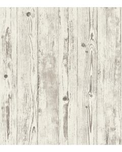 Papel pintado tablas madera blancas 007-BRO
