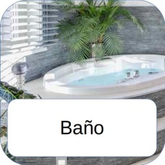 Papel pintado baño